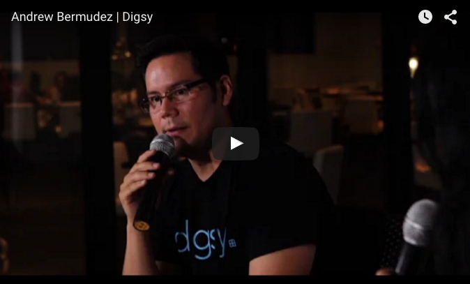 Watch Video on how to Fundraise for your Startup - Startup Grind - Digsy and Andrew Bermudez, CEO