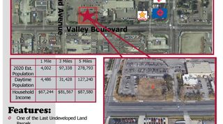 Land Space in Fontana for lease