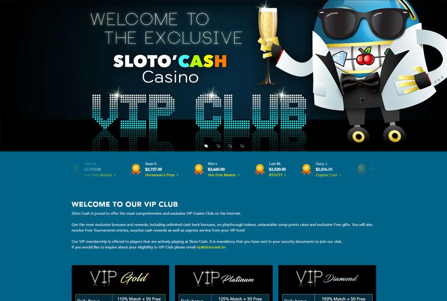 Sloto'Cash Casino VIP and Loyalty Rewards